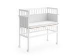 VitaliSpa Beistellbett, Weiß, Holz, Rechteckig, 94x96x90 cm, Babymöbel, Babybetten, Beistellbetten