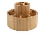 Spirella , Hellbraun , Holz , Bambus , 20x20x15.3 cm ,