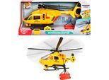 Spielzeug-Hubschrauber DICKIE TOYS "ADAC Rettungshelikopter", gelb, Spielzeugfahrzeuge, KinderT:36cm, Kunststoff, Spielzeug-Hubschrauber, mit Licht und Sound, T:36cm