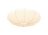 Collett's Monde Deckenleuchte, Beige, Metall, Textil, rund,rund, 20 cm, RoHS, CE, Textilschirm, Lampen & Leuchten, Innenbeleuchtung, Deckenleuchten
