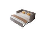 Polsterbett, Grau, Textil, Mode, 180x200 cm, Schlafzimmer, Betten, Polsterbetten