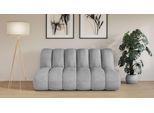 2,5-Sitzer "Priya Designersofa, moderne Steppung, auch in Bouclé", grau (hellgrau), B:185cm H:84cm T:108cm, 100% Polyester, LEGER HOME BY LENA GERCKE, Sofas, 2 5-Sitzer, gemütlich und modern, B/T/H: 185/108/84 cm