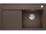 Küchenspüle BLANCO "ZENAR 45 S-F", braun (cafe), B:84,75cm H:19cm T:49,75cm, Verbundwerkstoff, Küchenspülen, Küchenspüle, Mit Ablauffernbedienung