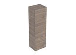 Geberit Smyle Square Mittelhochschrank 500361JR1 36x118x29,9cm, 1 Tür, Holzstruktur Nussbaum hickory