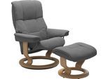 Relaxsessel STRESSLESS "Mayfair", grau (dunkelgrau dinamica), B:88cm H:102cm T:77cm, Leder BATICK: BATICK ist ein leicht korrigiertes, durchgefärbtes und genarbtes Möbelleder, bei dem die meisten Unebenheiten und Spuren in der Regel entfernt wurden.;Leder PALOMA: PALOMA ist ein durchgefärbtes Semianilin-Möbelleder mit natürlicher Narbung.;ROHLEDER Stoff Q2 FARON: Ein fester zuverlässiger Bouclé mi