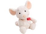 Kuscheltier NICI "Love, Maus Mira mit Herz 25cm", beige, Plüschfiguren, KinderH:25cm, Plüsch, Kuscheltier, H:25cm