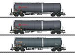 Kesselwagen MÄRKLIN "Kesselwagen-Set - 47551", grau, Modelleisenbahn-Fahrzeuge, Kinder, Kunststoff, Metall, Kesselwagen