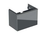 Geberit Acanto Waschtischunterschrank 500611JK2 74x53,5x47,6 cm, Glas Lava - Lava matt