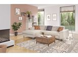 Ecksofa COTTA "Komaris L-Form, B: 244 cm", platinum, B:244cm H:72cm T:166cm, 100% Polyester, Sofas, Ecksofa, mit Kopfteilverstellung, optional Schlaffunktion, Bettkasten & Licht