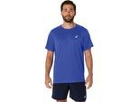 Laufshirt ASICS "ASICS CORE SS TOP", Herren, Gr. XXL, cobalt burst, Obermaterial: 100% Polyester, normal, Rundhals, Shirts Laufshirt, Schnelltrocknend, Reflektierend, Leicht