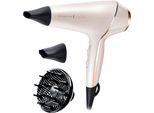 Haartrockner REMINGTON "PROluxe (AC9140)", rosa (creme, roségold), HaartrocknerB:21,3cm H:29cm T:9,3cm, Haartrockner, Profi, mit Ionenpflege, OPTIheat-Technologie und langlebigem AC-Motor, B:21,3cm H:29cm T:9,3cm