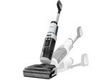 TINECO Nass-Trocken-Sauger "Floor One S5 Stretch Extreme, 180 Neigung, Selbstreinigung", schwarz-weiß (weiß, schwarz), B:22,1cm H:110,4cm T:26,7cm, Mehrzwecksauger, 40 Min Akku, automatische Anpassung der Saugleistung, Tierhaarfilter, Nass-Trocken-Sauger, Topseller