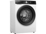 HISENSE Waschtrockner "WD3S9043BW3", Wasch_Trocken_Zyklus: D, weiß, B:59,5cm H:84,5cm T:55cm, Waschtrockner, Waschen & Trocknen in 60 min., Waschtrockner