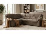 Ecksofa OTTO HOME "Nyborrg 234 x 185 cm, auch mit Schlaffunktion, formschön & stabil", braun (espresso), B:234cm H:84cm T:185cm, 100% Polyester, Sofas, Ecksofa, L-Form, aus haustierfreundlichem Pet Friendly Bezug