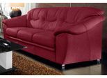 3-Sitzer SIT & MORE "Savona, B: 198 cm, Federkern, Komfortsitzhöhe 46 cm", rot (karminrot), B:198cm H:90cm T:90cm, PRIMABELLE-Microfaser (100% Polyester);SOFTLUX/Struktur (Korpus in Kunstleder, Sitz und Rücken in Strukturstoff aus 75% Polyester und 25% Viskose);Kunstleder SOFTLUX;NaturLEDER (echtes Rindsleder), Korpus in Kunstleder SOFTLUX, Sofas, 3-Sitzer, mit Schlaffunktion, Liegefläche 190x137c