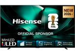 HISENSE Mini-LED-Fernseher "100U7DS PRO", Energieeffizienz: D, schwarz (schwarz, dunkelgrau), 100 ″, Fernseher, Mini-LED-Fernseher