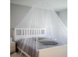 Amanka Moskitonetz, Weiß, Kunststoff, Schlafzimmer, Betten