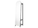 Mid.you Garderobe, Schwarz, Metall, Glas, Holzwerkstoff, 2 Fächer, 40x165x35 cm, Garderobe, Garderoben-Set & Garderoben-Serien, Garderoben-Sets