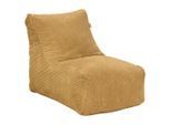 Möbelix , Gelb , Textil , 320 l , Füllung: recyceltes Polystyrol (Eps) , 70x70x100 cm , Indoor ,