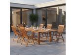 Gardenson , Naturfarben , Holz , Eukalyptusholz , Hartholz , rechteckig , 100x75x180-260 cm ,