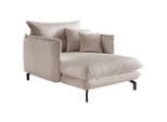 P & B , Beige , Textil , Füllung: Schaumstoff,Schaumstoff , 111x101x167 cm , Made in Europe ,