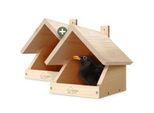 WILDLIFE HOME Nistkasten für Amseln | 2er Set