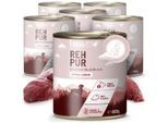 REAVET Nassfutter - Reh PUR | 6 x 800g