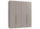 Chameo Drehtürenschrank, Kaschmir, Eiche Artisan, Holzwerkstoff, 2 Fächer, 180x208x58 cm, BQ - Bündnis für Qualität, Made in Germany, DIN EN ISO 9001, in verschiedenen Größen erhältlich, Holzdekoren erhältlich, Kinderzimmer & Jugendzimmer, Jugendmöbel, Jugendkleiderschränke