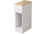 Nachttisch, Weiß, Holzwerkstoff, 20x60x33 cm, Schlafzimmer, Nachttische