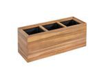 Prestige Home , Mokka , Holz , 30x35x84 cm , stabil, wetterbeständig ,
