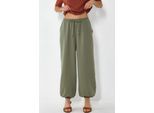 Damen Jogginghose aus strukturiertem Polyester