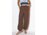 Damen Jogginghose aus strukturiertem Polyester