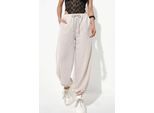 Damen Jogginghose aus strukturiertem Polyester