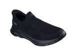 Skechers Go Walk 8 Pelayo Textiel Heren Zwarte Sneakers