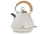 Homeware Profession. Wasserkocher, Creme, Metall, Kunststoff, 1.7 L, 22.5x29.7x25 cm, RoHS, Lfgb, CE, 360°-Sockel, abgedecktes Heizelement, automatische Abschaltung, Trockengehschutz, herausnehmbarer Filter, Beleuchtung, Küchengeräte, Wasserkocher