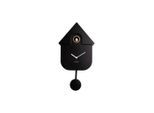Karlsson Wanduhr Modern Cuckoo, Schwarz, Kunststoff, 30 cm, Dekoration, Uhren, Wanduhren