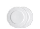Rosenthal Speisetellerset Maria - Weiss, Weiß, Keramik, 2-teilig, 28x4.3x29 cm, Essen & Trinken, Geschirr, Teller, Speiseteller