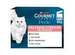 GOURMET Perle Erlesene Streifen in Sauce Sorten-Mix 60x85g