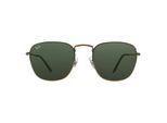 Ray-Ban Vierkant Unisex Goud G-15 Groen RB3857 Frank