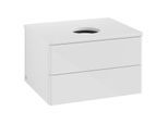 Villeroy und Boch Antao Waschtisch-Unterschrank K18010GF 60x36x50cm, Waschbeckenplattenfarbe Lack, glossy white lacquer