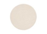 AFK Living Rond design tapijt met reliëf cleo