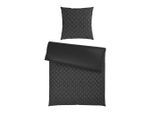 Dieter Knoll Wendebettwäsche Snako, Anthrazit, Textil, Abstraktes, 135x200 cm, Oeko-Tex® Standard 100, Oeko-Tex® Made IN Green, pflegeleicht, atmungsaktiv, schadstoffgeprüft, Schlaftextilien, Bettwäsche, Bettwäsche, Satin-Bettwäsche