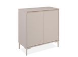 Mid.you Kommode Korsika, Kaschmir, Metall, 1 Fächer, 81x87x40 cm, Wohnzimmer, Kommoden & Sideboards, Kommoden
