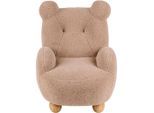 Jimmylee Kindersessel Bärli, Cappuccino, Textil, Bär, Füllung: Schaumstoff, 53x63x50 cm, AZO-frei, EN 71, Kinderzimmer & Jugendzimmer, Kindermöbel, Kindersitzmöbel & Kindertische, Kindersessel & Kindersofas