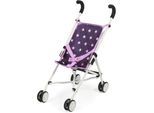 Puppenbuggy CHIC2000 "Roma, Mini-Buggy", lila (stars lila), Puppenwagen, KinderB:29cm H:57cm T:50cm, Kunststoff, Metall, Stoff, Puppenbuggy, B:29cm H:57cm T:50cm