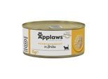 Applaws Nassfutter Katze Adult in Brühe Hühnerbrust 24x70 g