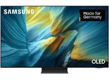 SAMSUNG OLED-Fernseher "GQ55S95FAT OLED-Fernseher", Energieeffizienz: G, schwarz, 55 ″, Fernseher, HDR Pro & Glare Free, Dolby Atmos & AI Sound, Gaming Hub, bis zu 165Hz, OLED-Fernseher