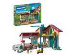 Konstruktions-Spielset PLAYMOBIL "Großer Bauernhof (72160), Country", bunt, Spielbausteine, Kinder, Kunststoff, Konstruktions-Spielset, Made in Europe