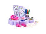 Kreativset SMOBY "Glam Tattoo Corner", bunt (lila), Kreativsets, Kinder, Kunststoff, Kreativset, Made in Europe