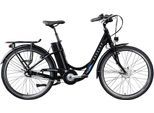E-Bike ZÜNDAPP "Green 2.7" Gr. 46, schwarz (schwarz, blau, schwarz), Elektrofahrräder, 46cm, 26 Zoll (66,04cm), E-Bike, Pedelec, Elektrofahrrad für Damen u. Herren